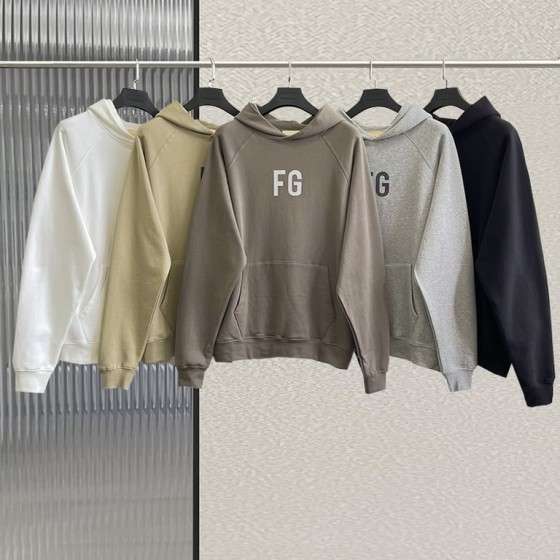 Fear of God FG Logo Pullover Hoodie